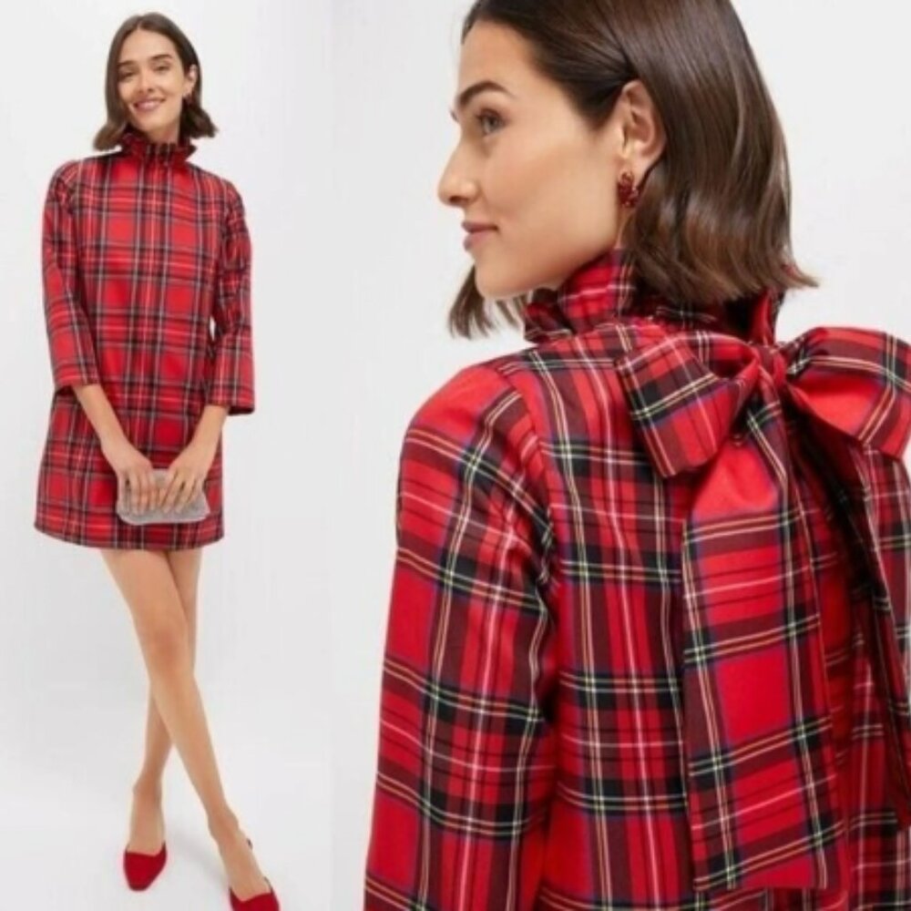 NEW Tuckernuck Royal Stewart Tartan Daphne Dress Plaid Holiday Dress